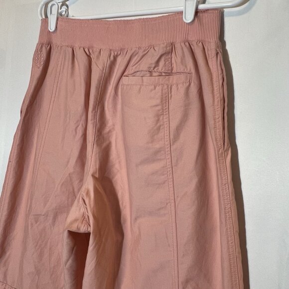 Free People FP Movement Mesmerize Me Cargo Pants in Sunkissed Pink Small Size - Picture 15 of 16